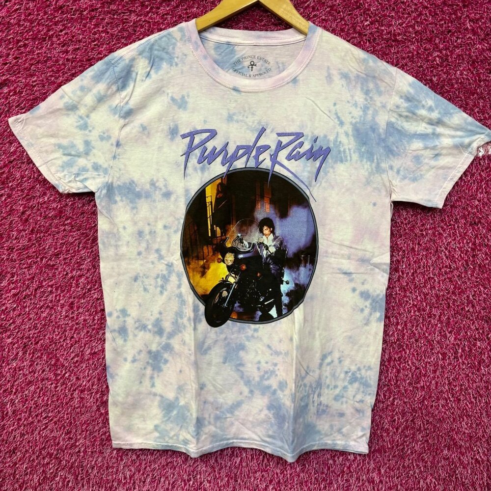 Prince and the Revolution Purple Rain Soul Rock Tie Dye XL